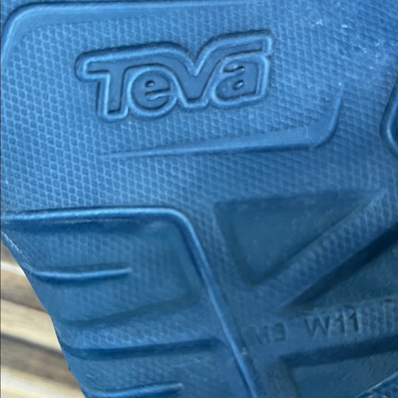 Teva Navy Blue Hurricane Drift Sandal Size Men’s 9/Women’s 11 - Picture 10 of 10